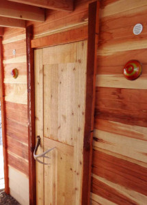 sauna-doorway